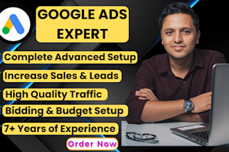optimize and setup google ads, adwords PPC campaigns