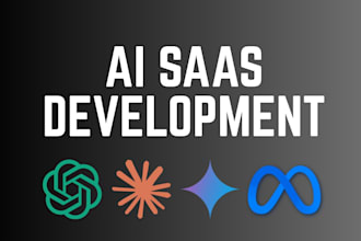 develop ai website ai saas app ai chatbot ai software