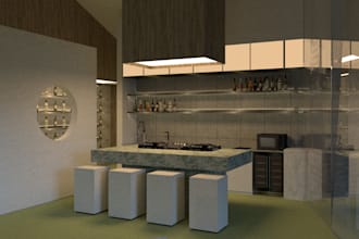 design soulful, modern architectural spaces with 3d visuals and layout plans