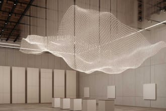 redesign parametric VR gallery exhibition space,3d model,conex centre,2d layout