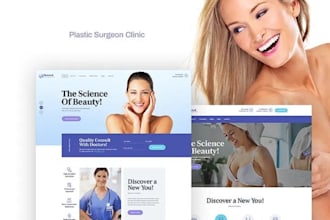 medical dentist clinic doctor medspa plastic surgery website