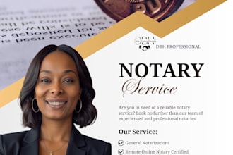 be your trusted mobile notary and remote online notary