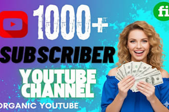 do add 1000 youtube monetization approved subscriber fast