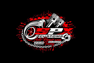 create beautiful excellent automotive logo design with express deliver
