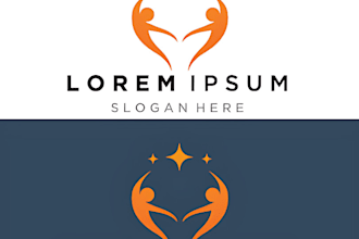 design hand drawn honeymoon bee logo