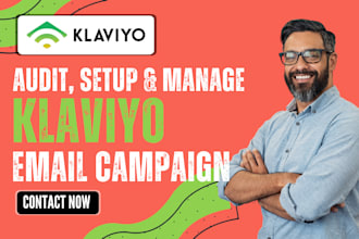 audit optimize manage your ecommerce monthly campaign cro via klaviyo
