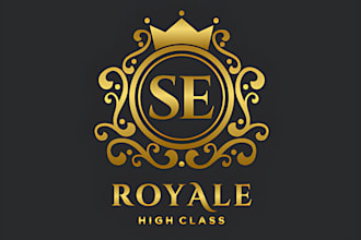 design a modern and luxury minimalist logo