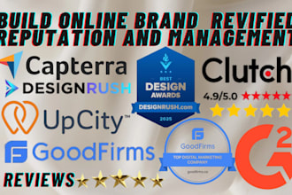increase your profile reputation visibility on clutch g2 goodfirms and more