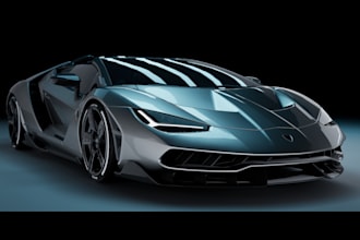 build 3d sport car, fusion 360, 3d gta v car, modern racing car, blender file