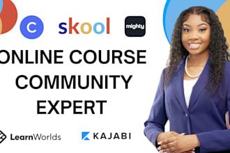 skool online course community, mighty network, kajabi, circle, learnwords growth
