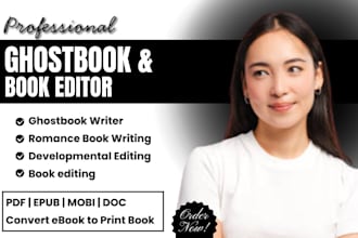 be your ghost book editor romance ghost book writer developmental ebook editor