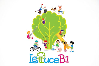 do modern daycare, childcare, baby shop, school, toy shop and kids logo design