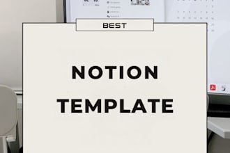 design customized notion templates to boost productivity