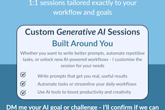 provide personalized chatgpt coaching to master ai prompts and automation