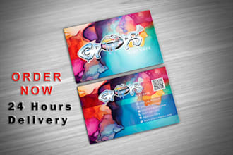 design professional graffiti logo and business card design
