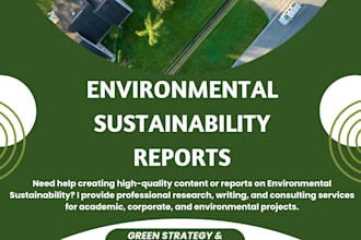 do environmental sustainability reports