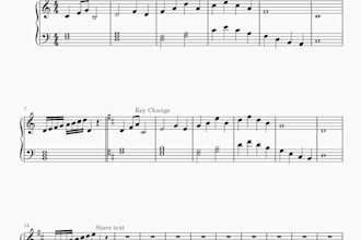 transpose sheet music for any instrument to any key