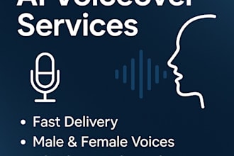 create professional ai voiceovers for your videos or projects