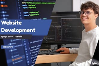 create fast loading custom python django cms, rebuild, optimize existing project