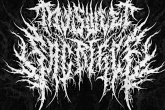 make custom death metal logo for your band