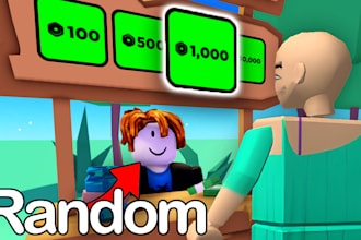 make a roblox youtube thumbnail