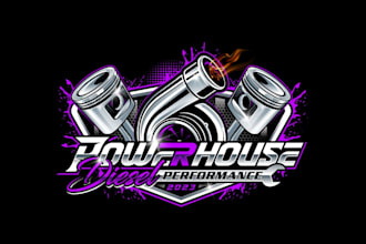 make an awesome greatest automotive repair logo design in one day
