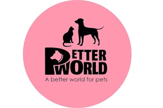 do modern pet dog cat animal pet care veterinary clinic and pet grooming logo