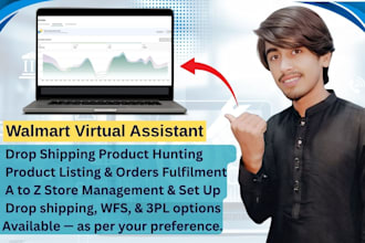 be your walmart 2 step drop shipping VA and wfs VA
