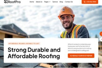 build squarespace roofing website squarespace plumbing construction hvac website