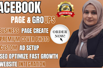 create facebook page setup business page social media setup instagram marketing
