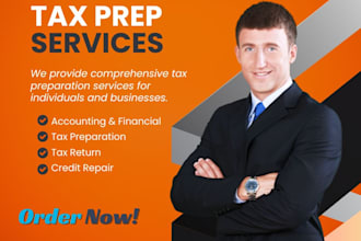 prepare business and individual tax returns and file