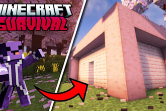 create a minecraft thumbnail