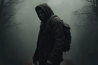 draw amazing illustration dark art, horror artwork