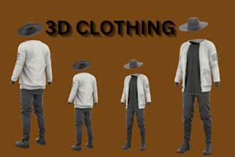 design 3d clo, 3d clothing mockup, clo 3d garment with marvelous designer