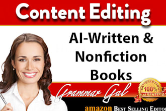 content edit your book