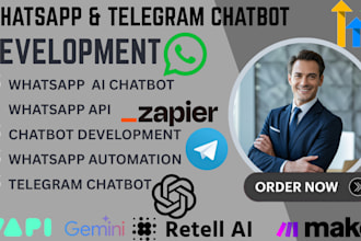 ai chatbots for whatsapp telegram ai automation whatsapp api chatbot development