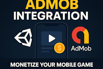 integrate unity ads and admob for rewarded ads in your mobile game