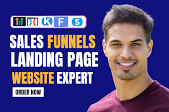 build go high level funnels ghl funnelish kajabi kartra gohighlevel landing page