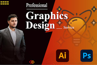 be your professional graphic designer for logo, post, flyer, or branding