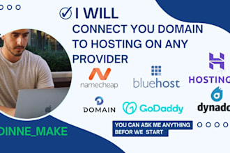 connect your domain to your hosting in less than one hour