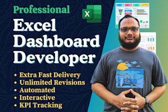 transform your raw data into automated excel dashboards and interactive charts