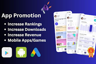do mobile app promotion and organic app install with aso