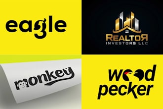 design unique youtube or twitch channel logo design