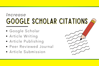 increase google scholar citations backdated journals