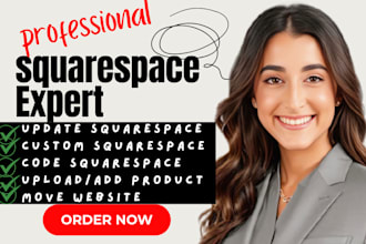update squarespace site,add product,upload ,move website,code,custom squarespace