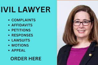draft motion of summary judgement, motion to dismiss, lawsuits, complaints, nda