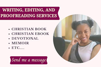 be kdp christian ebook writer, christian ebook editor, christian ghostwriter