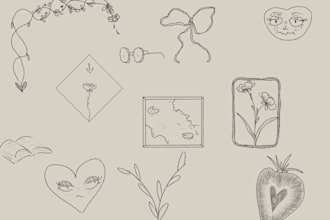 draw a minimalist tattoo design