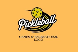 do unique games and recreational logo design