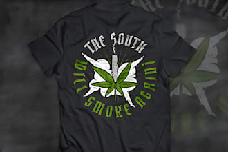 make a unique cannabis natural hemp cbd oil marijuana and medical logo